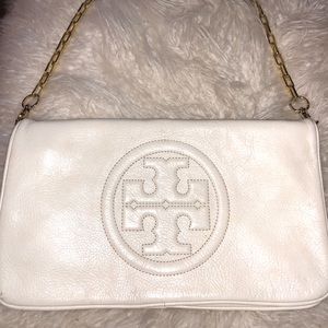Authentic Tory Burch Bombe Reva Clutch